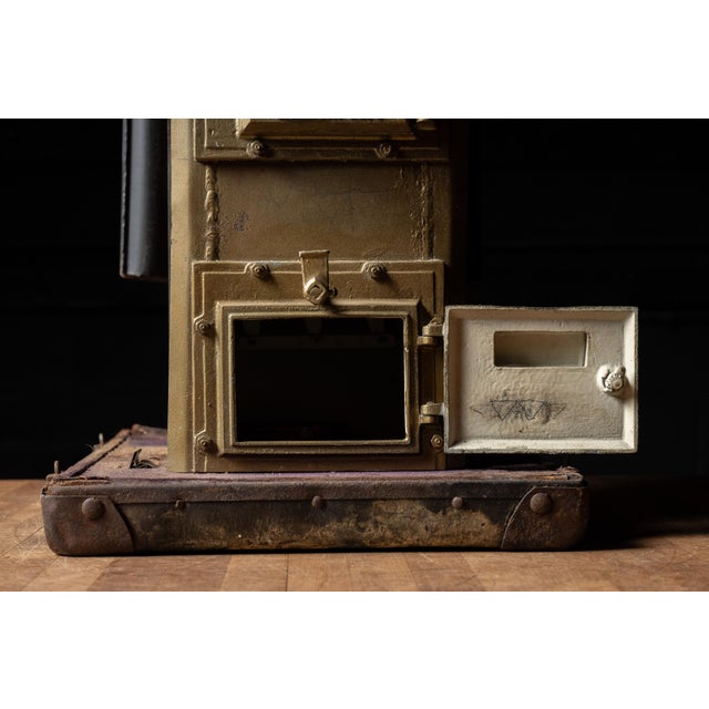 Antique Cast Iron Waterbury Seemless Furnace Salesman Sample For Sale - Image 10 of 12
