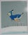 Vintage Beatien Yazz Navajo Gouache Original Painting Blue Deer Signed For Sale - Image 4 of 10