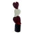 Three Hearts Murano Sculpture by A. Barbaro For Sale