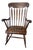 Mid 20th Century S. Bent and Brothers Hitchcock Style Rocker For Sale