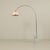 This italian mid-century arc lamp was produced at the turn of the 1960s and 1970s. Although its designer remains unknown,...