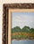 Wood Vintage Impressionist River Landscape Oil Painting on Canvas - Framed For Sale - Image 7 of 11