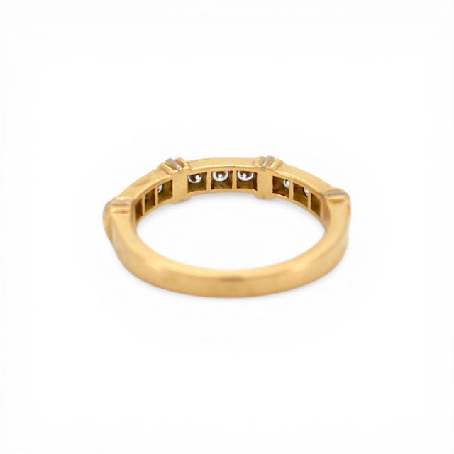 Cartier Cartier Contessa Ring 18k Yellow Gold and Diamonds, Size 6.25 For Sale - Image 4 of 6