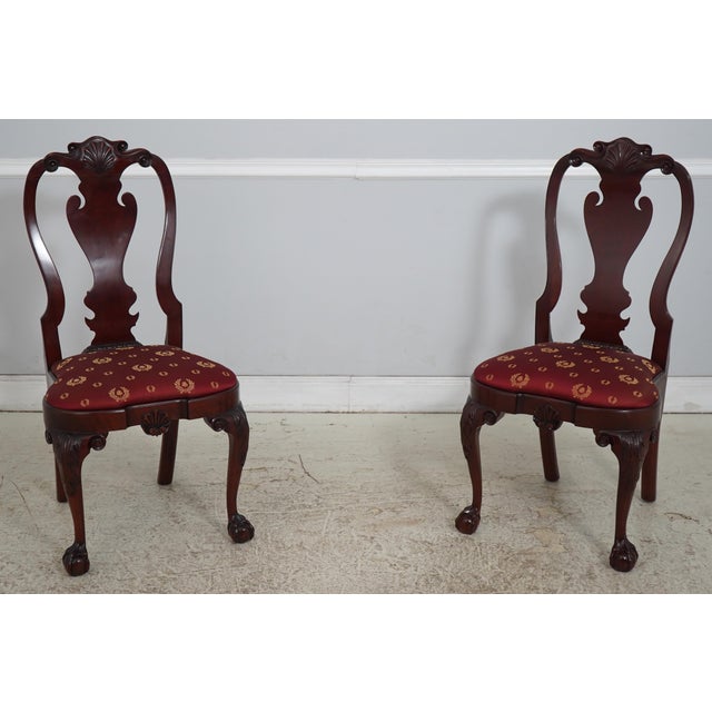 Set of 12 Kindel Winterthur Dining Room Chairs For Sale - Image 12 of 18
