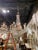 Wood 19th Century Italian Giltwood and Crystal 10-Light Chandelier For Sale - Image 7 of 8