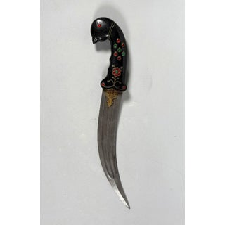 Kard jade dagger with a bird's head, India, Mughal Dynasty (1526-1857) For Sale
