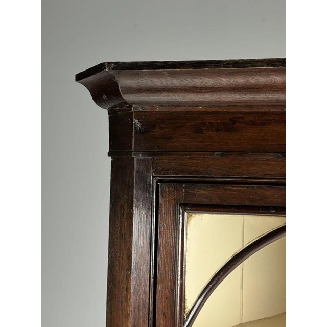 English Corner Cabinet in Oak, 1800s For Sale - Image 11 of 18