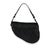 Christian Dior Black Ultramatte Woven Calfskin Saddle Bag For Sale - Image 4 of 8