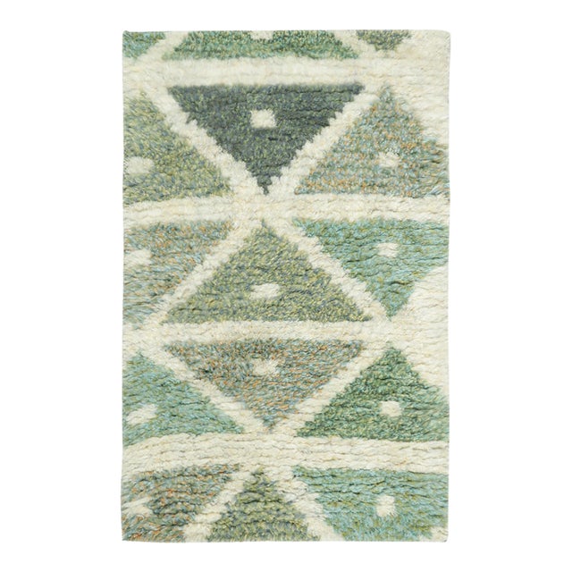 Contemporary Scandinavian Style Gift-Sized Rug by Rug & Kilim, India For Sale
