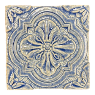 Capri Light Blue Glazed Decorative Ceramic Tile For Sale