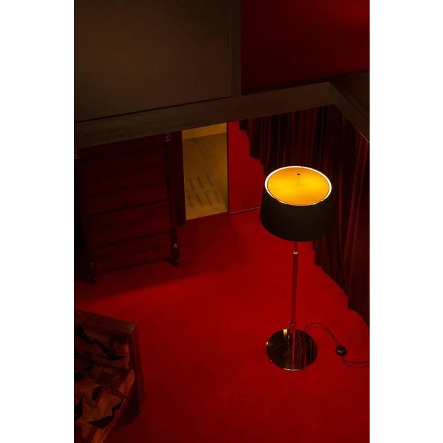 Gold Diana Floor Lamp by Federico Correa For Sale - Image 6 of 8