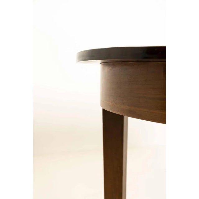 Danish Round Coffee Table in Mahogany, 1960s For Sale - Image 6 of 10