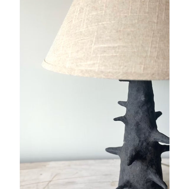 Contemporary Organic Modern Trent Kendrick Sieba Lamp For Sale - Image 3 of 8
