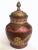 Vintage Mid Century India Brass Incised Multicolor Enamel Incense Urn Lidded Jar For Sale - Image 13 of 13