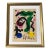 1970s Peter Robert Keil Original Painting Abstract Miro Style Modern Art Signed Framed For Sale
