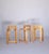 Wood K65 Stools by Alvar Aalto for Artek, 1970s, Set of 3 For Sale - Image 7 of 10