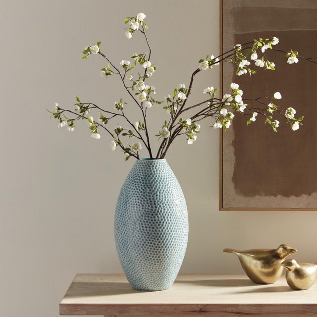 Kenneth Ludwig Chicago Miro Vase Tall For Sale - Image 4 of 5