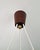 Scandinavian Chandelier in Teak and White Opaline Glass, 1960s For Sale - Image 9 of 18