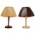 Mid-Century French Wooden Table Lamps from Lucid, 1970s, Set of 2 For Sale - Image 8 of 8