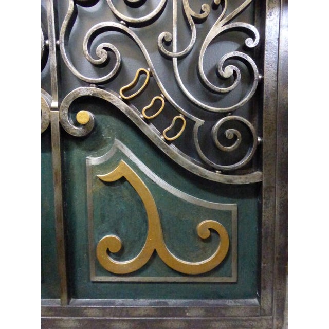 Wrought Iron Floor Clock, 1930s For Sale - Image 12 of 16