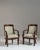 Pair of 19th Century French Chestnut Brown Empire Upholstered Armchairs For Sale - Image 11 of 15