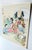 Vintage Japanese Shikishi Board Painting "Seven Lucky Gods" Signed Yoshinaka For Sale - Image 9 of 10