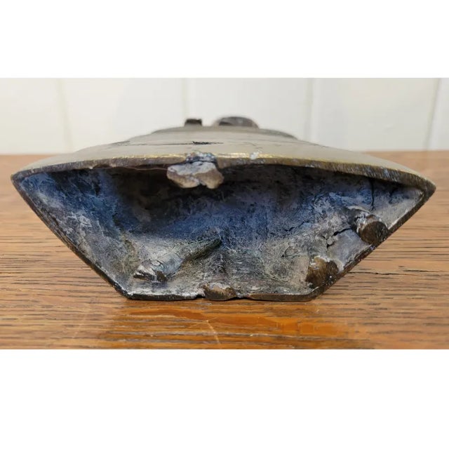 Early 20th Century Vintage Bronze Buddha From Thailand For Sale - Image 5 of 5