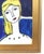 Original one-of-a-kind folk art oil painting of a woman with blonde hair on stretched artist canvas. The talented artist...