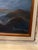 Coastal Vintage 1990s Signed Original Oil on Canvas Seascape in Wood Frame For Sale - Image 3 of 12