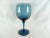 1980s Lenox Blue & Platinum Trim Wine Glass Goblets - Set of 8 For Sale - Image 5 of 5