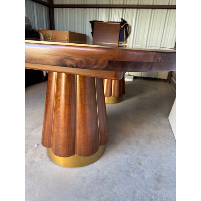Barbara Barry for Baker Furniture Peplum Dining Table For Sale In Greenville, SC - Image 6 of 12