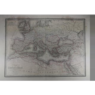 Mid 19th Century Map of the Roman Empire For Sale