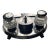 English Neoclassical Silverplate Inkwell & Inkstand ,c.1900 For Sale