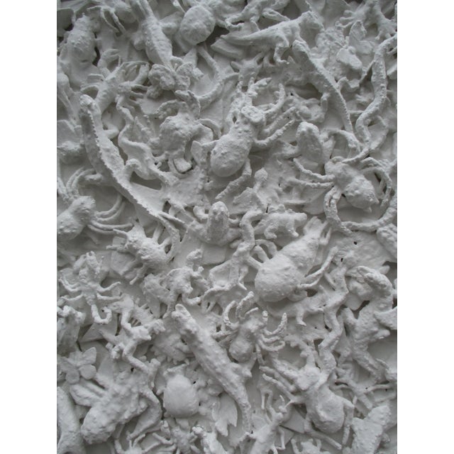 Contemporary Mixed-Media Natural Palette Relief Painting by Diane Grant - Piece For Sale - Image 12 of 12