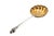 Silver Shell-Shaped Gilded Silver Sprinkling Spoon with Handle Reliefs For Sale - Image 8 of 8