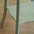 Mint Green Flower Stand with Two-Tiered Wooden Column with Curved Legs For Sale - Image 6 of 11