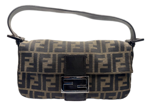 Fendi Zucca Baguette Shoulder Bag