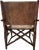 Ernest Hemingway Thomasville Campaign Style Leather Brass Mahogany Desk & Chair For Sale - Image 12 of 18