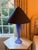 Blue Late 20th Century Italian Cobalt Blue Sirena Table Lamps by John Hutton for Donghia - Pair For Sale - Image 8 of 11