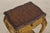 Maitland Smith Leather Top Table Nightstand For Sale - Image 11 of 18
