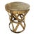 Mid-Century Modern Hand Hammered Brass X-Stool From Sarreid Ltd. For Sale - Image 3 of 13