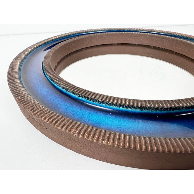 Erik Reiff Ceramic Mirror for Knabstrup Denmark For Sale - Image 10 of 12
