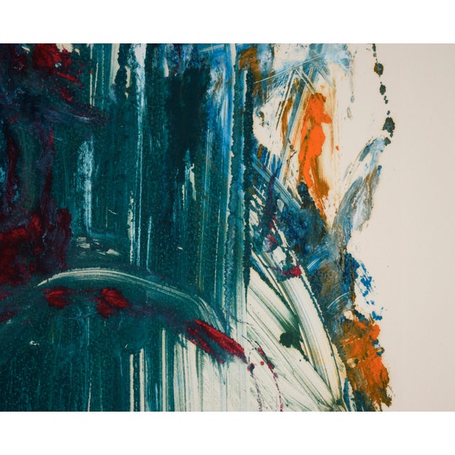 "Fascination Ii" - Abstract Oil on Paper by Mikaya Moore For Sale In Monterey, CA - Image 6 of 7