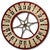 Nice Antique American Hand Painted Wood & Metal Wheel of Fortune Gaming Wheel Circa Early 20th Century For Sale - Image 15 of 18