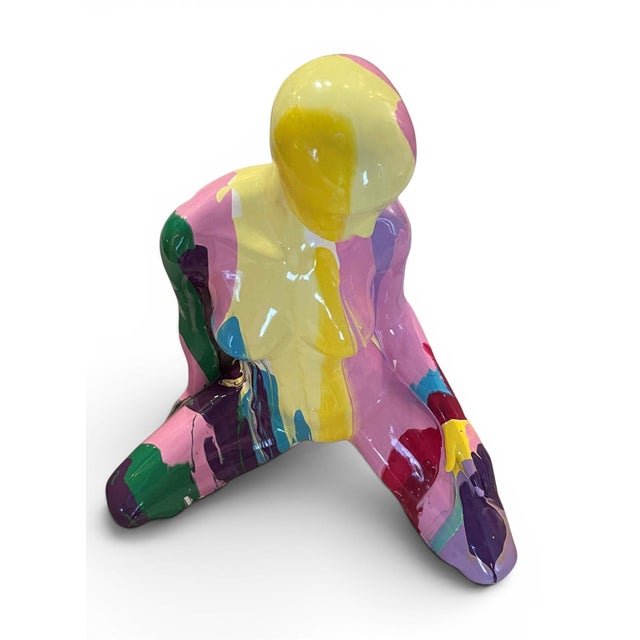 Late 20th Century Late 20th Century Signed, Beth Taylor, Fiberglass Female Sculpture For Sale - Image 5 of 7