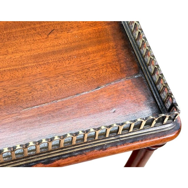 Small Regency Mahogany Whatnot Étagère, 1820s For Sale - Image 14 of 17