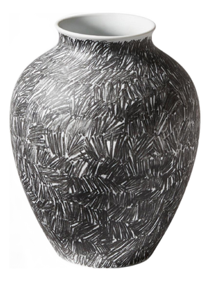 Post Scriptum Ad Orcino Tratto Misto Nero Vase by Formafantasma for Cassina