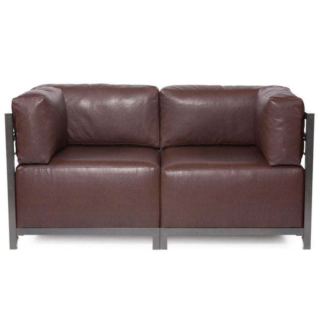 Lounge in style on a Avanti Axis 4pc Sectional. Float the Avanti Axis 4pc Sectional in your room for an intimate seating...