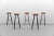 Mid-Century Modern Bar Stools, 1950s, Set of 5 For Sale - Image 11 of 11