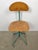 Mid-Century Modern Industrial Dark Green Workshop Chair, 1950s For Sale - Image 3 of 16